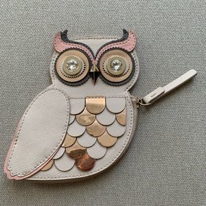 KATE SPADE Blaze a Trail Owl Coin Dispenser